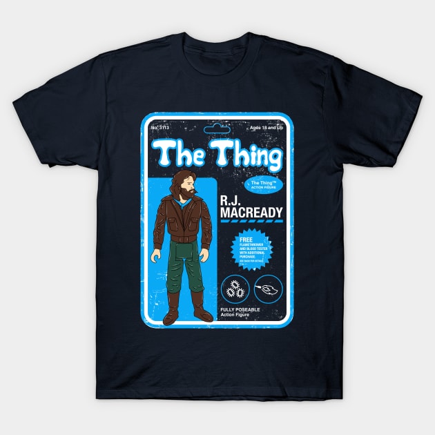 The Thing R J Macready T-Shirt by technofaze